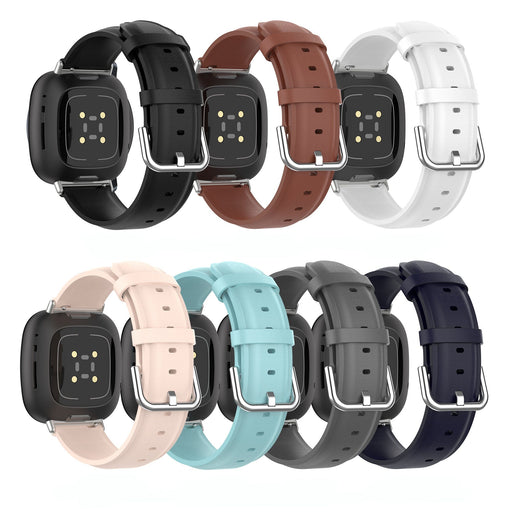 Replacement Leather Watch Straps NZ compatible with the Fitbit Versa 3 and the Fitbit Sense Watch Bands Aus