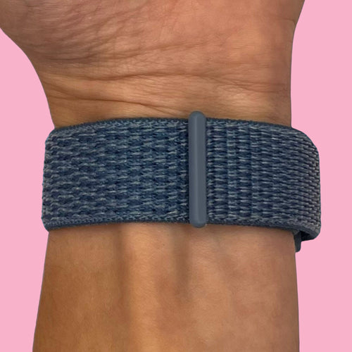 blue-grey-garmin-fenix-6-watch-straps-nz-nylon-sports-loop-watch-bands-aus