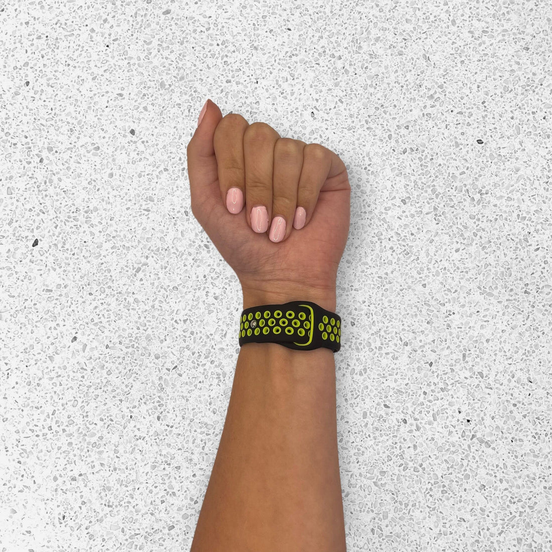 black-green-ticwatch-e-c2-watch-straps-nz-silicone-sports-watch-bands-aus-804101
