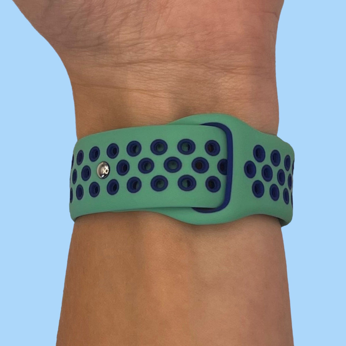 teal-blue-samsung-galaxy-watch-6-(44mm)-watch-straps-nz-silicone-sports-watch-bands-aus-804113