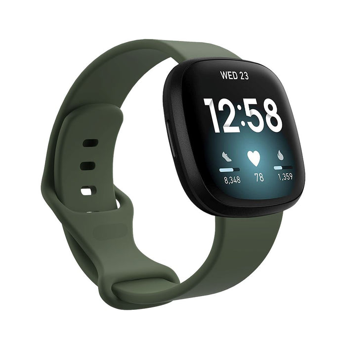 fitbit-sense-watch-straps-nz-versa-3-silicone-watch-bands-aus-green
