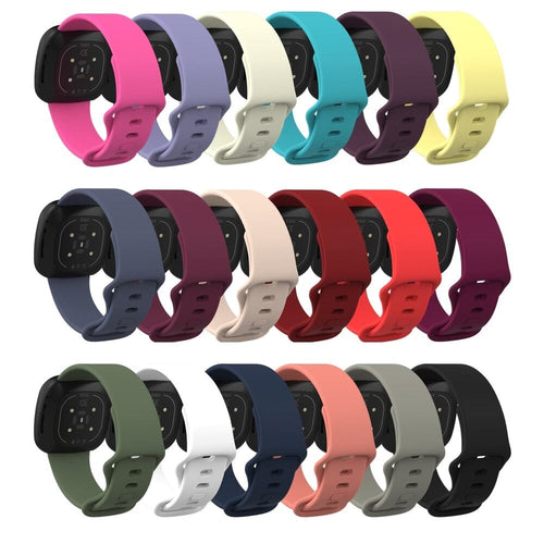 fitbit-sense-watch-straps-nz-versa-3-silicone-watch-bands-aus-black