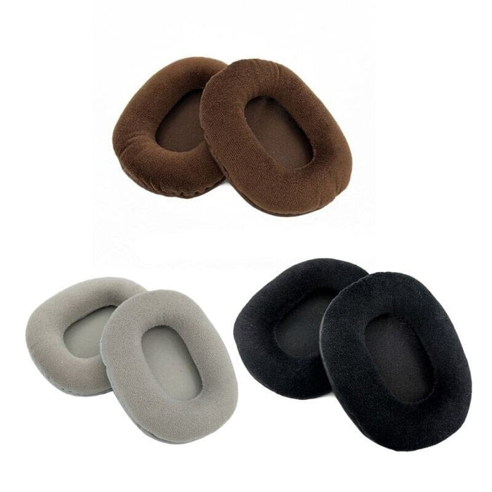 Black Velvet Ear Pad Cushions compatible with the Audio-Technica Range NZ