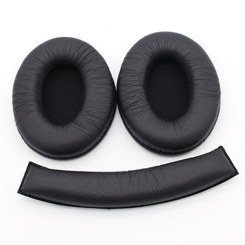 Black Replacement Ear Pads Cushions Compatible with the Sennheiser HD Range NZ