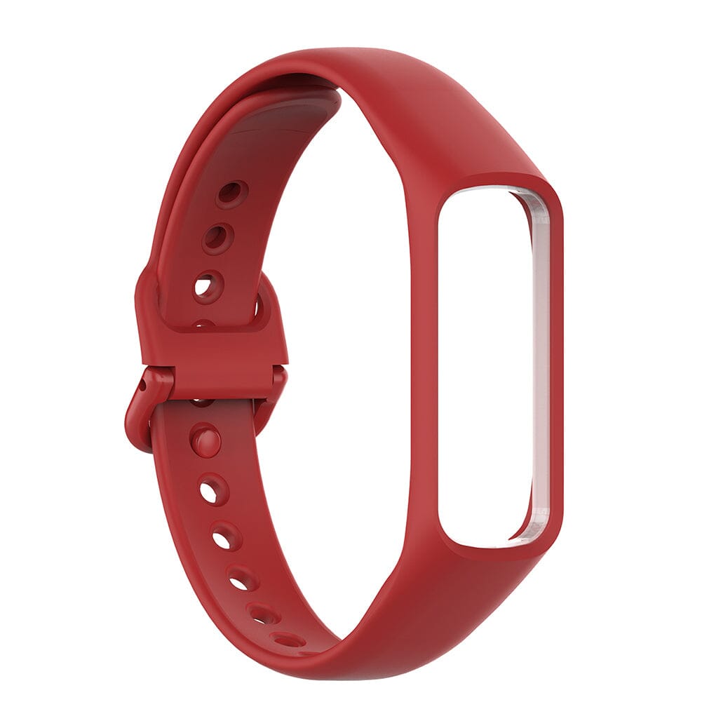 White Silicone Straps Compatible with the Samsung Galaxy Fit-E NZ