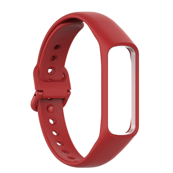 White Silicone Straps Compatible with the Samsung Galaxy Fit-E NZ