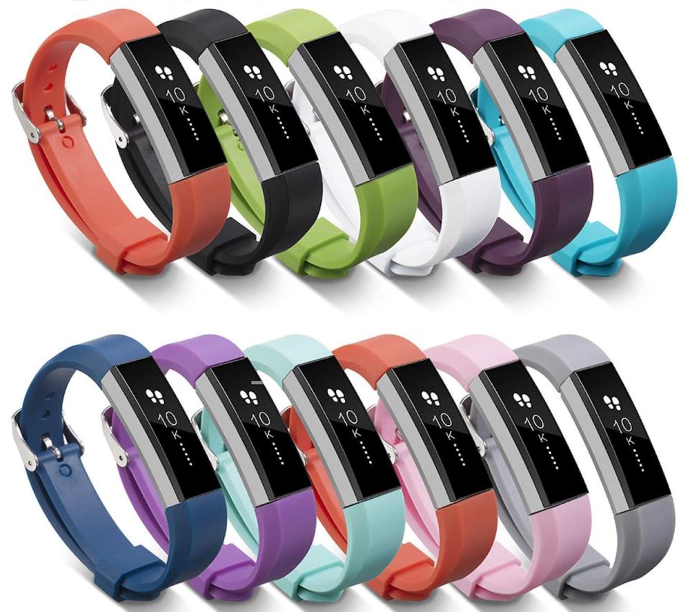 Replacement Silicone Watch Bands for the Fitbit Alta Alta HR