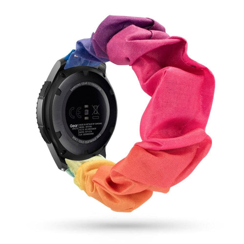rainbow-huawei-watch-gt2e-watch-straps-nz-scrunchies-watch-bands-aus