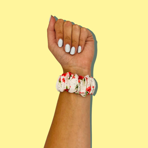 flora-white-huawei-watch-ultimate-watch-straps-nz-scrunchies-watch-bands-aus