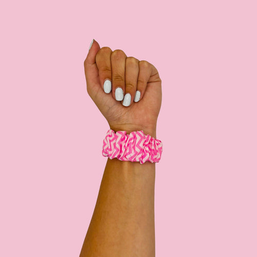 pink-and-white-huawei-honor-s1-watch-straps-nz-scrunchies-watch-bands-aus