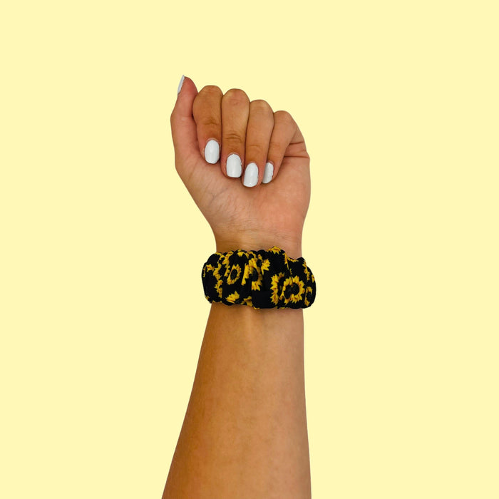 sunflower-huawei-watch-3-watch-straps-nz-scrunchies-watch-bands-aus
