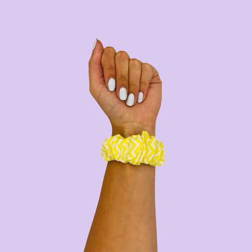 yellow-and-white-amazfit-20mm-range-watch-straps-nz-scrunchies-watch-bands-aus
