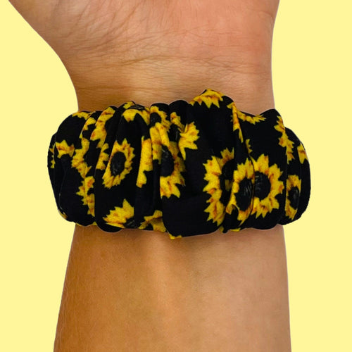 sunflower-ticwatch-c2-rose-gold-c2+-rose-gold-watch-straps-nz-scrunchies-watch-bands-aus
