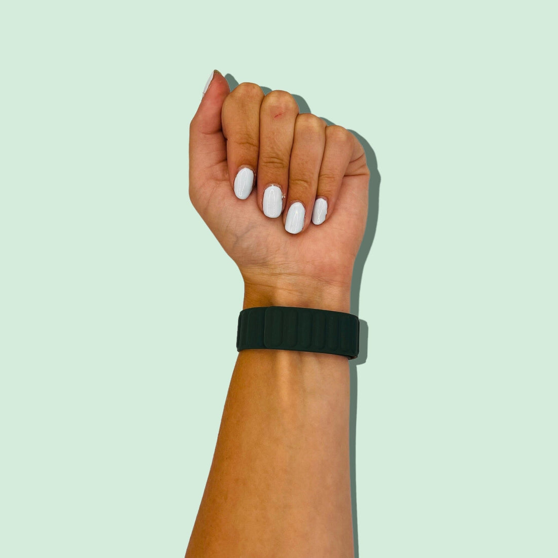 green-garmin-venu-watch-straps-nz-magnetic-silicone-watch-bands-aus