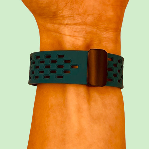 blue-green-magnetic-sports-kogan-active+-smart-watch-watch-straps-nz-ocean-band-silicone-watch-bands-aus