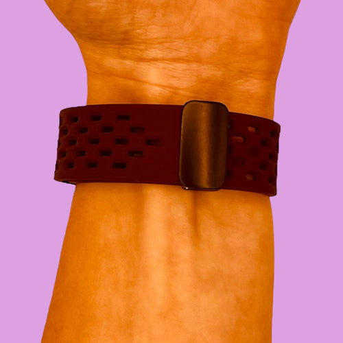 purple-magnetic-sports-garmin-forerunner-55-watch-straps-nz-ocean-band-silicone-watch-bands-aus