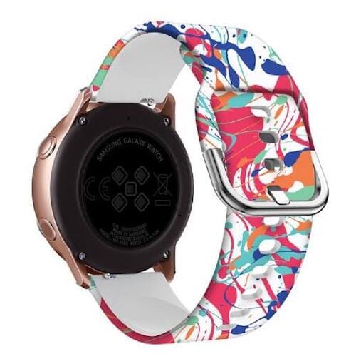 paint-splat-kogan-active+-smart-watch-watch-straps-nz-pattern-straps-watch-bands-aus