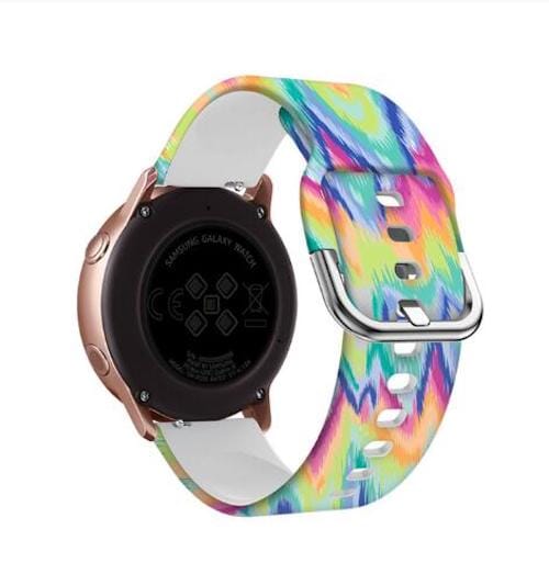 rainbow-garmin-tactix-bravo,-charlie-delta-watch-straps-nz-pattern-straps-watch-bands-aus