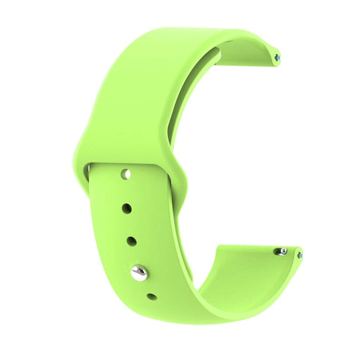 lime-green-garmin-quatix-5-watch-straps-nz-silicone-button-watch-bands-aus
