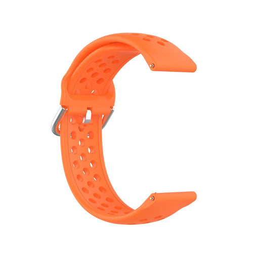 Red Silicone Sports Watch Straps Compatible with the Garmin Vivoactive 3 NZ