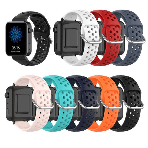 black-huawei-honor-s1-watch-straps-nz-silicone-sports-watch-bands-aus