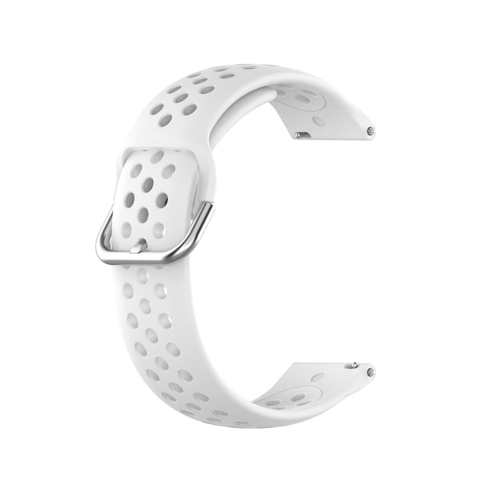 white-huawei-honor-s1-watch-straps-nz-silicone-sports-watch-bands-aus