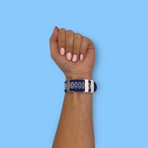 blue-white-samsung-galaxy-watch-3-(45mm)-watch-straps-nz-silicone-sports-watch-bands-aus
