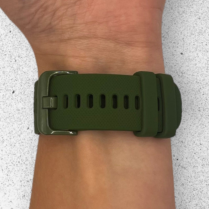 army-green-nokia-steel-hr-(36mm)-watch-straps-nz-silicone-watch-bands-aus