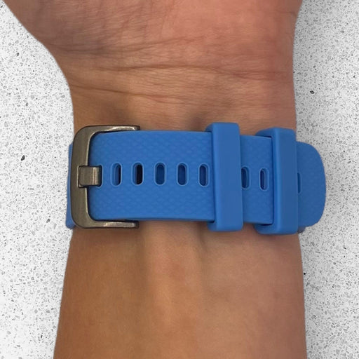 light-blue-huawei-honor-s1-watch-straps-nz-silicone-watch-bands-aus
