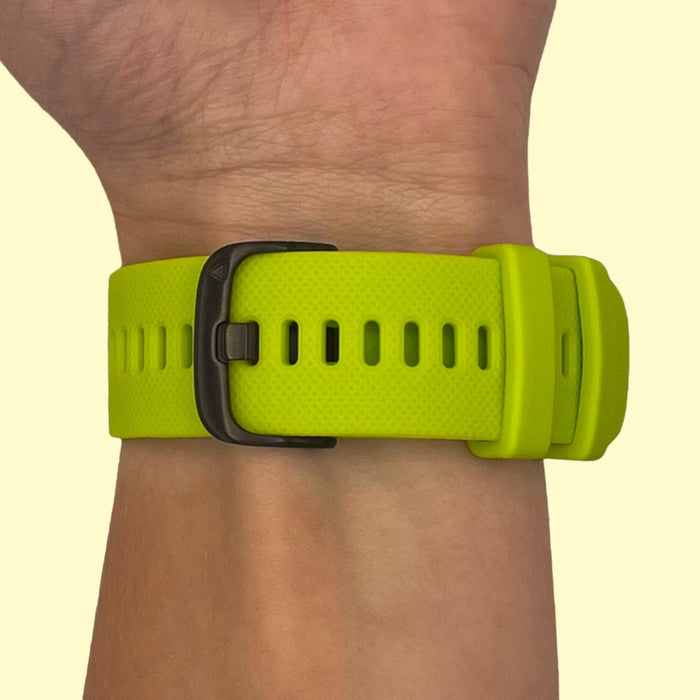lime-green-garmin-forerunner-255s-watch-straps-nz-silicone-watch-bands-aus