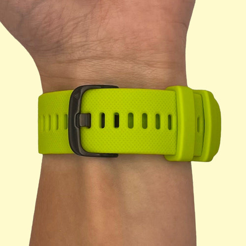 lime-green-garmin-vivomove-3s-watch-straps-nz-silicone-watch-bands-aus