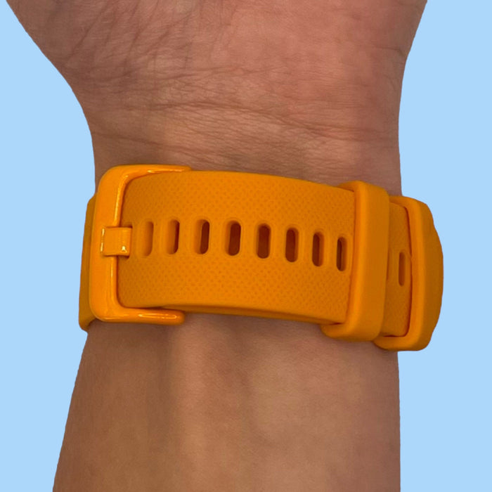 orange-huawei-honor-s1-watch-straps-nz-silicone-watch-bands-aus