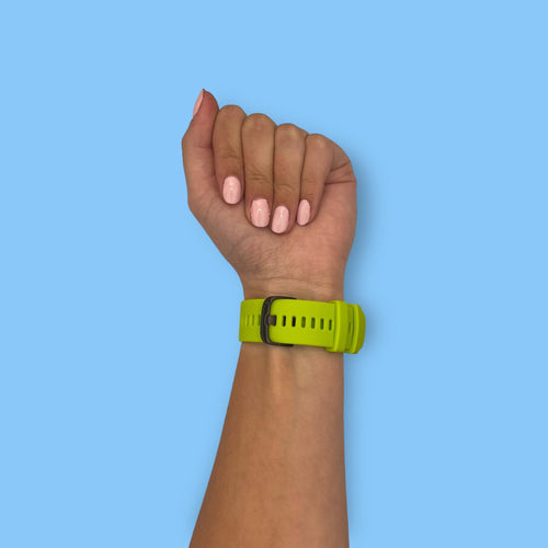 lime-green-garmin-vivomove-3s-watch-straps-nz-silicone-watch-bands-aus