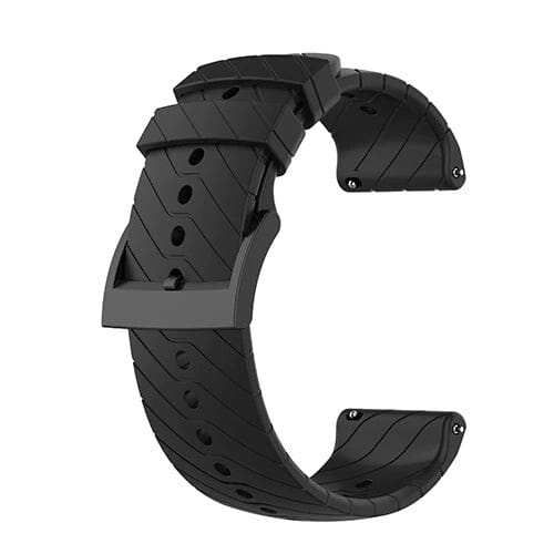 Grey Silicone Watch Straps compatible with the Suunto 7, 9, Baro & D5 NZ
