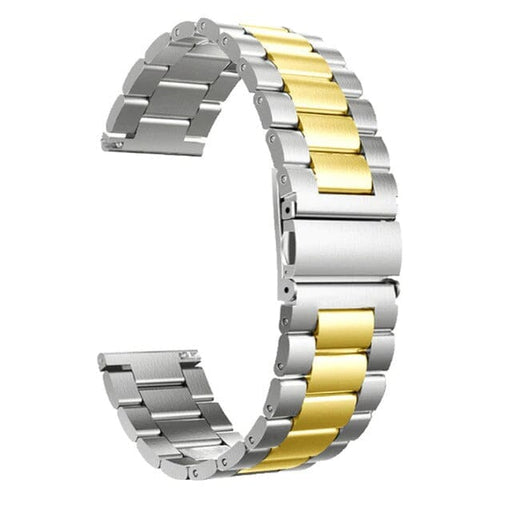 silver-gold-metal-garmin-forerunner-255s-watch-straps-nz-stainless-steel-link-watch-bands-aus