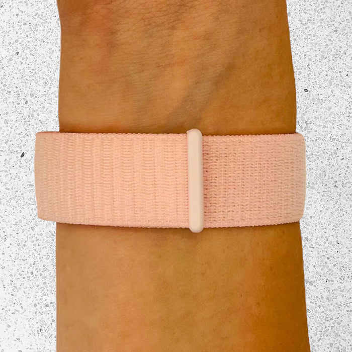 pearl-pink-garmin-quatix-5-watch-straps-nz-nylon-sports-loop-watch-bands-aus
