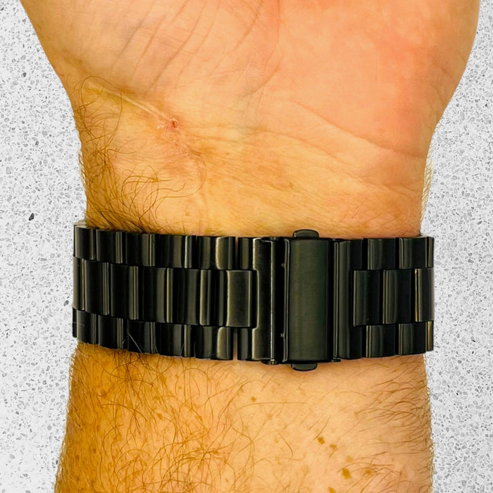 black-metal-ticwatch-pro,-pro-s,-pro-2020-watch-straps-nz-stainless-steel-link-watch-bands-aus