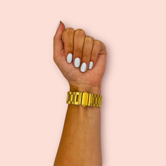 gold-metal-xiaomi-amazfit-bip-watch-straps-nz-stainless-steel-link-watch-bands-aus