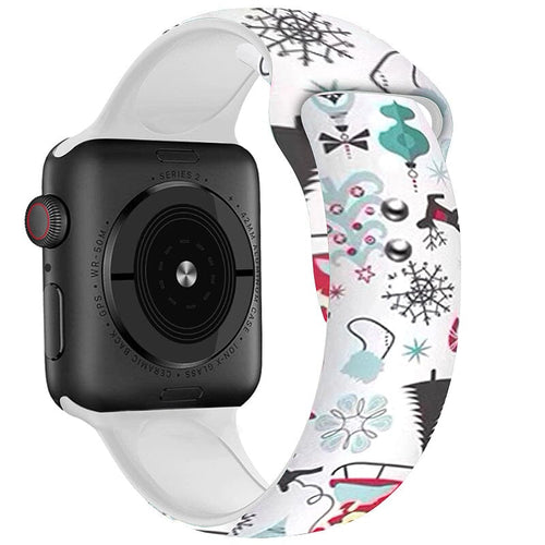 winter-wonderland-3plus-vibe-smartwatch-watch-straps-nz-christmas-watch-bands-aus