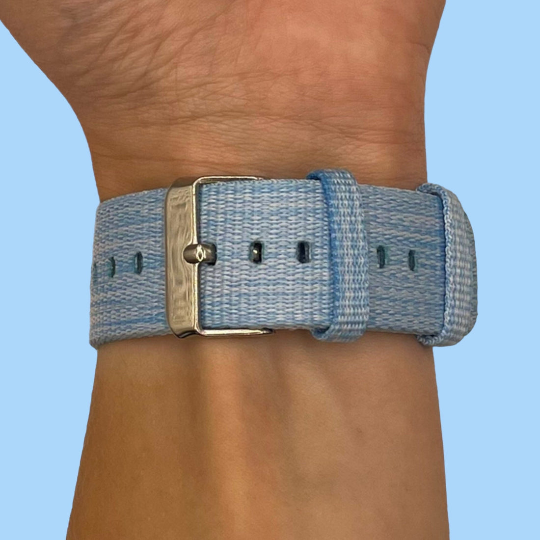 blue-garmin-vivoactive-4s-watch-straps-nz-canvas-watch-bands-aus