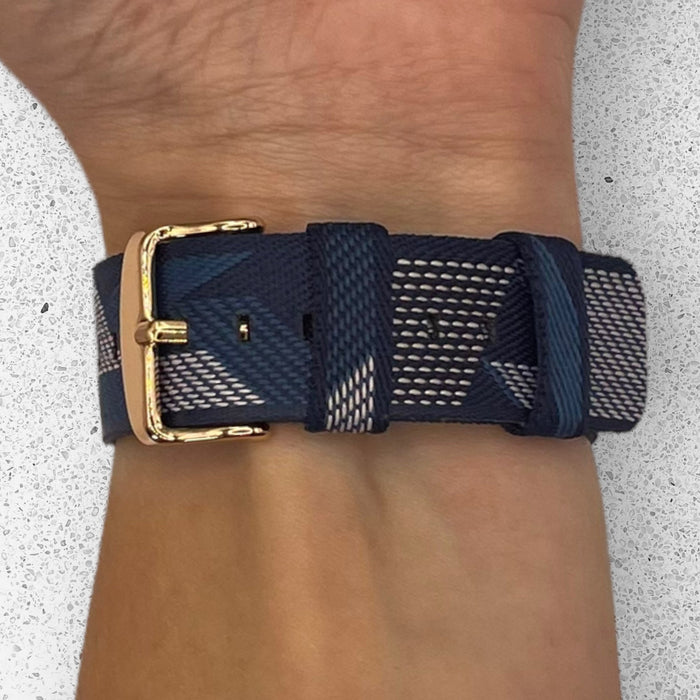 blue-pattern-huawei-watch-ultimate-watch-straps-nz-canvas-watch-bands-aus