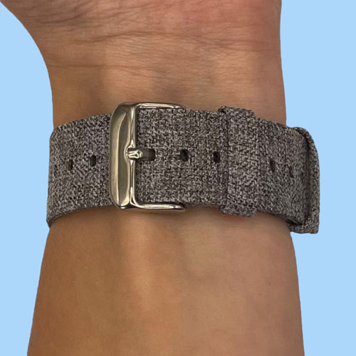 grey-fossil-gen-5-5e-watch-straps-nz-canvas-watch-bands-aus