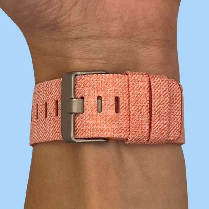 Replacement Fitbit Versa Canvas Watch Straps Bands NZ — Equipo