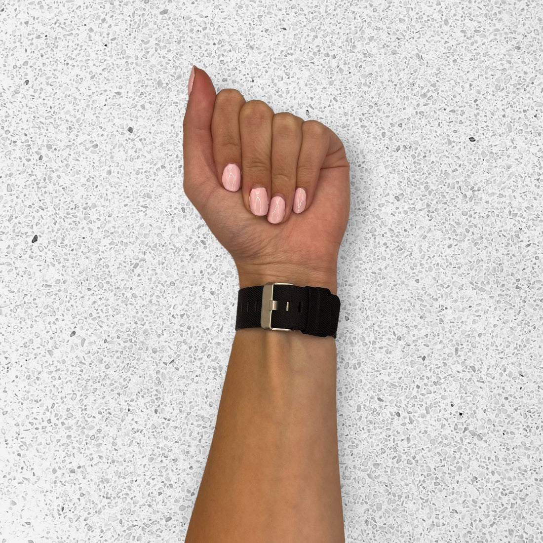 black-wenger-22mm-range-watch-straps-nz-canvas-watch-bands-aus