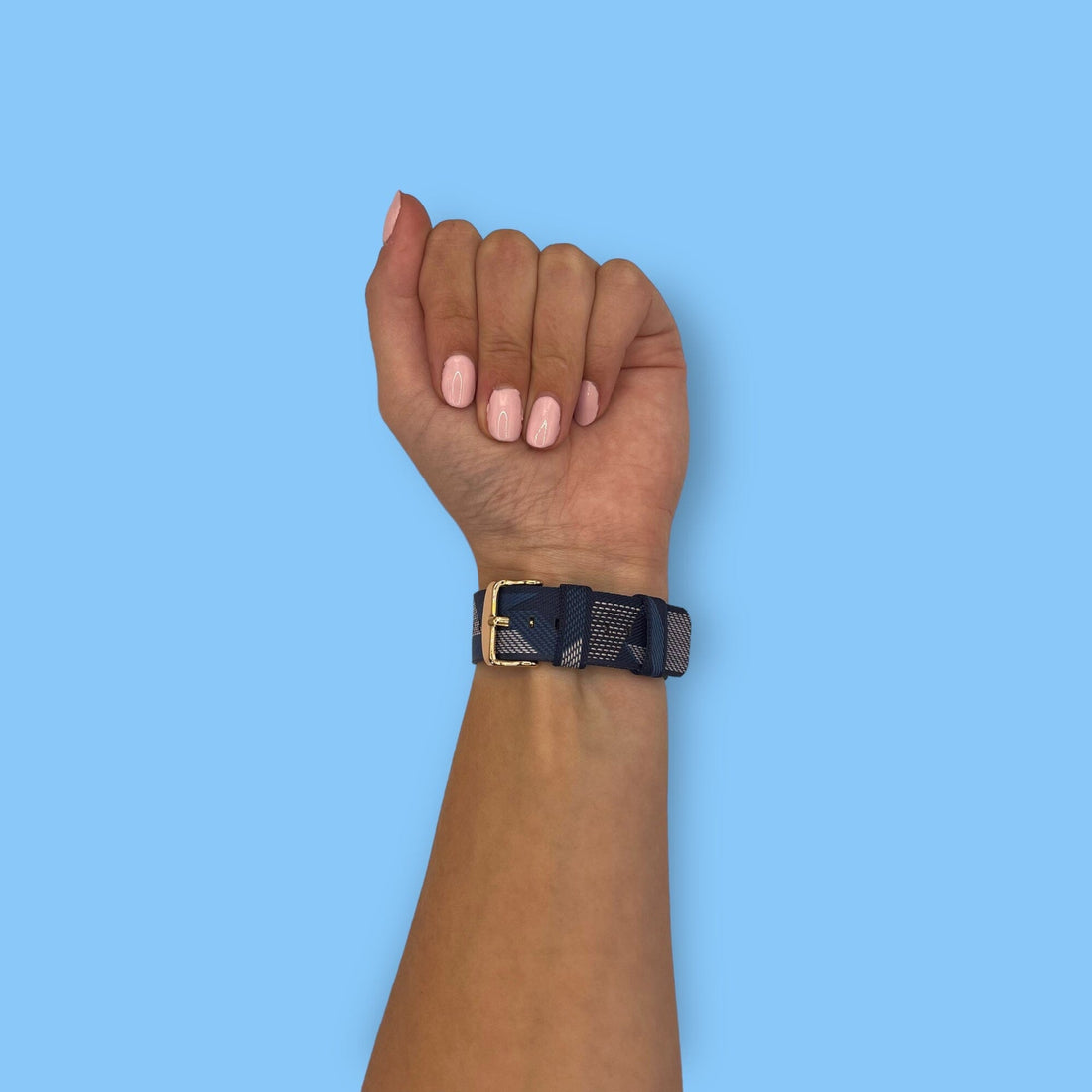 blue-pattern-samsung-galaxy-watch-5-(40-44mm)-watch-straps-nz-canvas-watch-bands-aus-996011