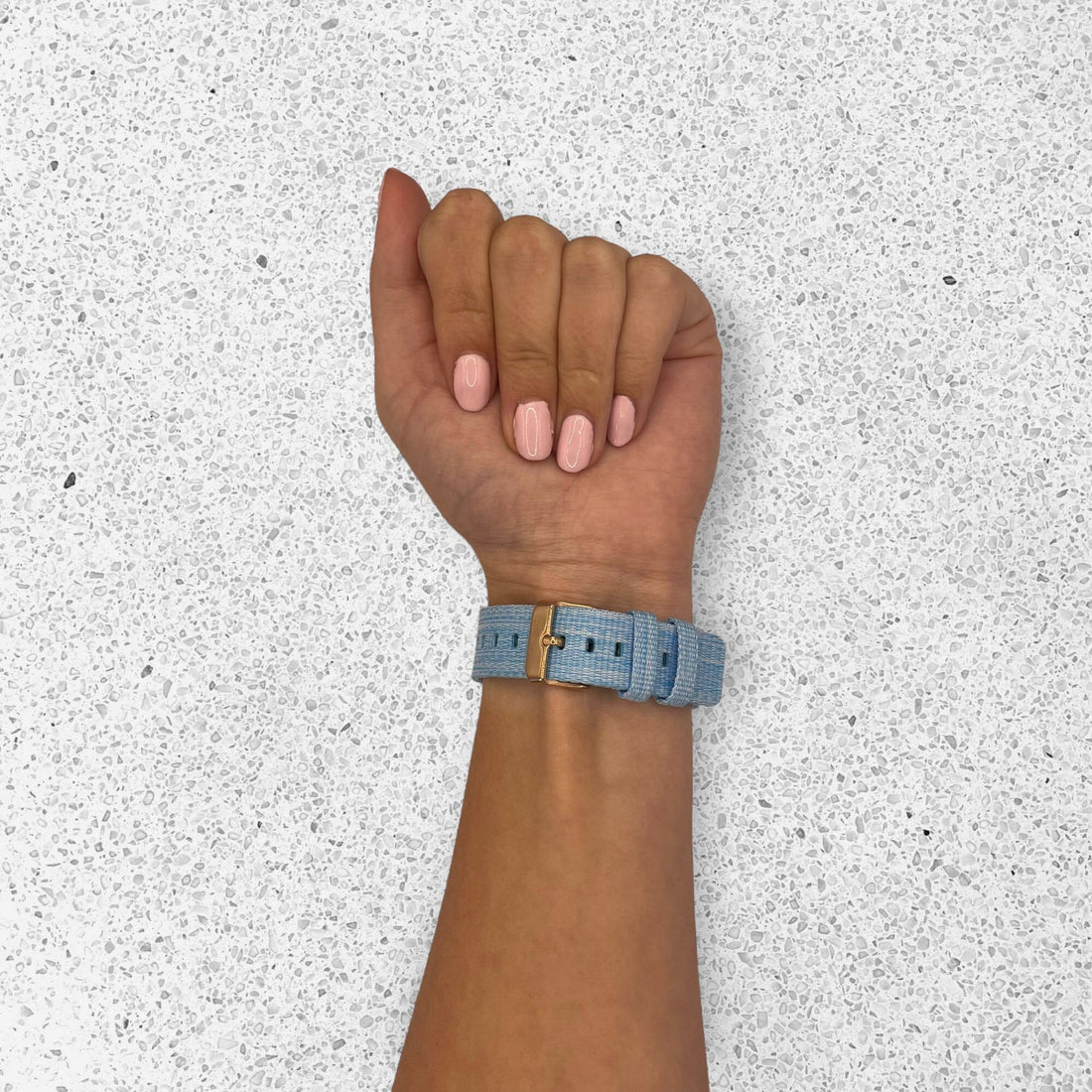 fitbit-versa-watch-straps-nz-sense-canvas-watch-bands-aus-blue