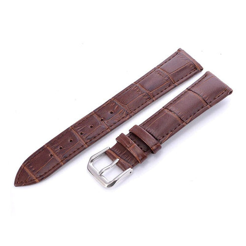 dark-brown-huawei-honor-s1-watch-straps-nz-snakeskin-leather-watch-bands-aus