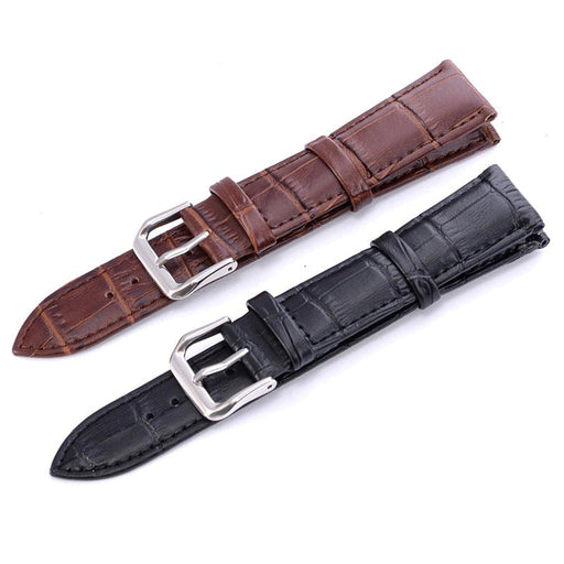 black-garmin-forerunner-265s-watch-straps-nz-snakeskin-leather-watch-bands-aus
