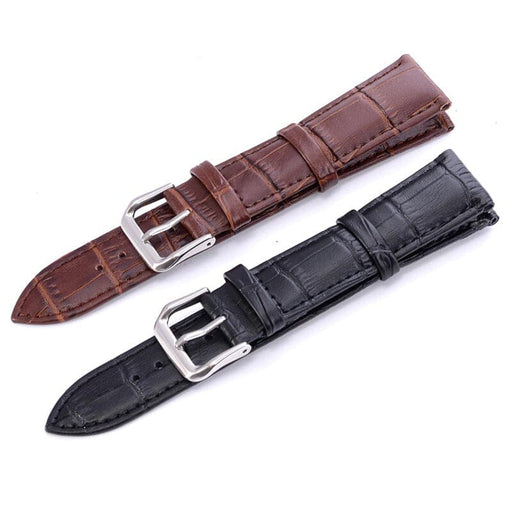black-huawei-watch-gt3-42mm-watch-straps-nz-snakeskin-leather-watch-bands-aus