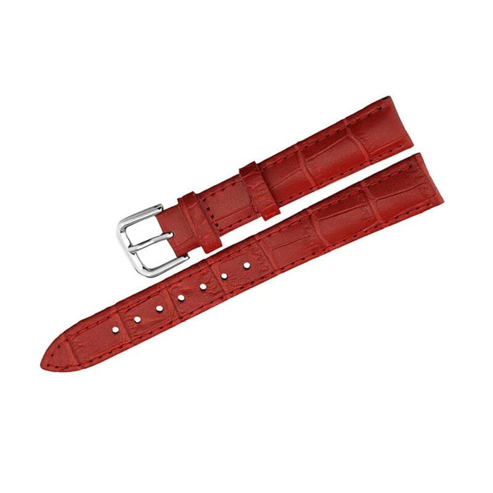 red-huawei-honor-s1-watch-straps-nz-snakeskin-leather-watch-bands-aus